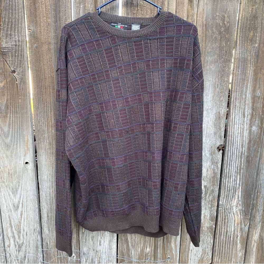 The Italian Sweater Co crew neck sweater